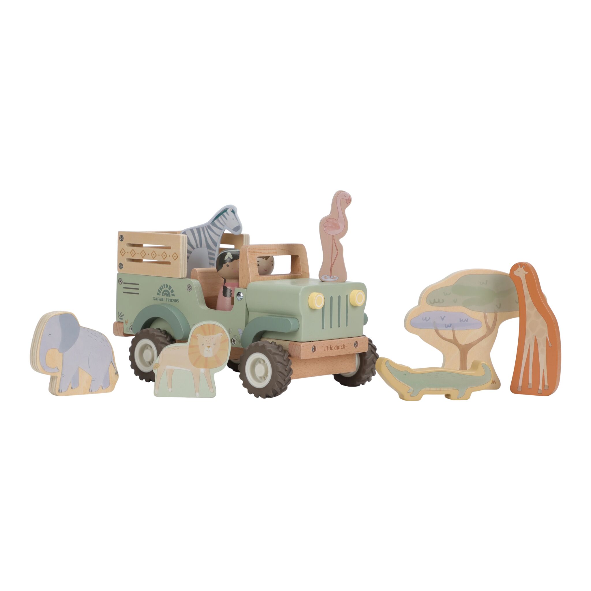 Safariauto mit Tieren