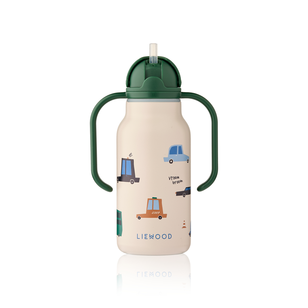 Trinkflasche Kimmi 250ml Cars / Sandy