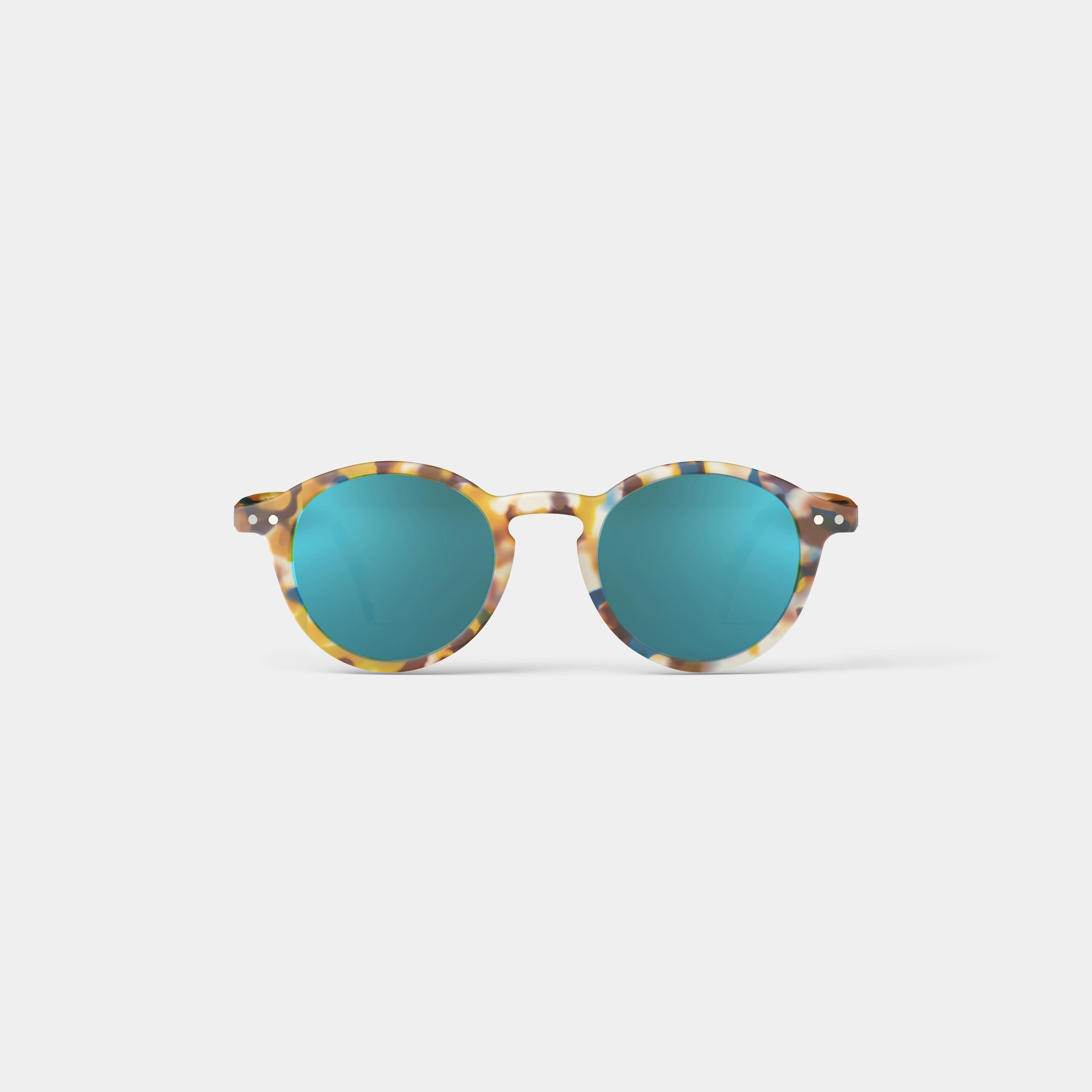 Sonnenbrille Junior D Blue Tortoise Mirror (5-10J)