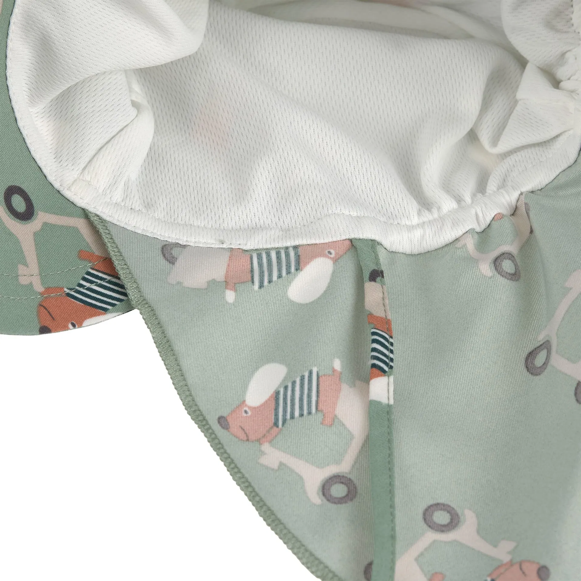 UV-Sonnenhut Hund Grün