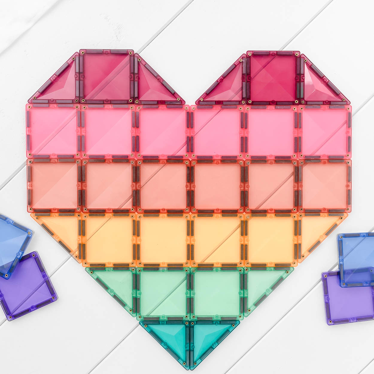 Magnetbausteine Mega Pack Pastel 202tlg.