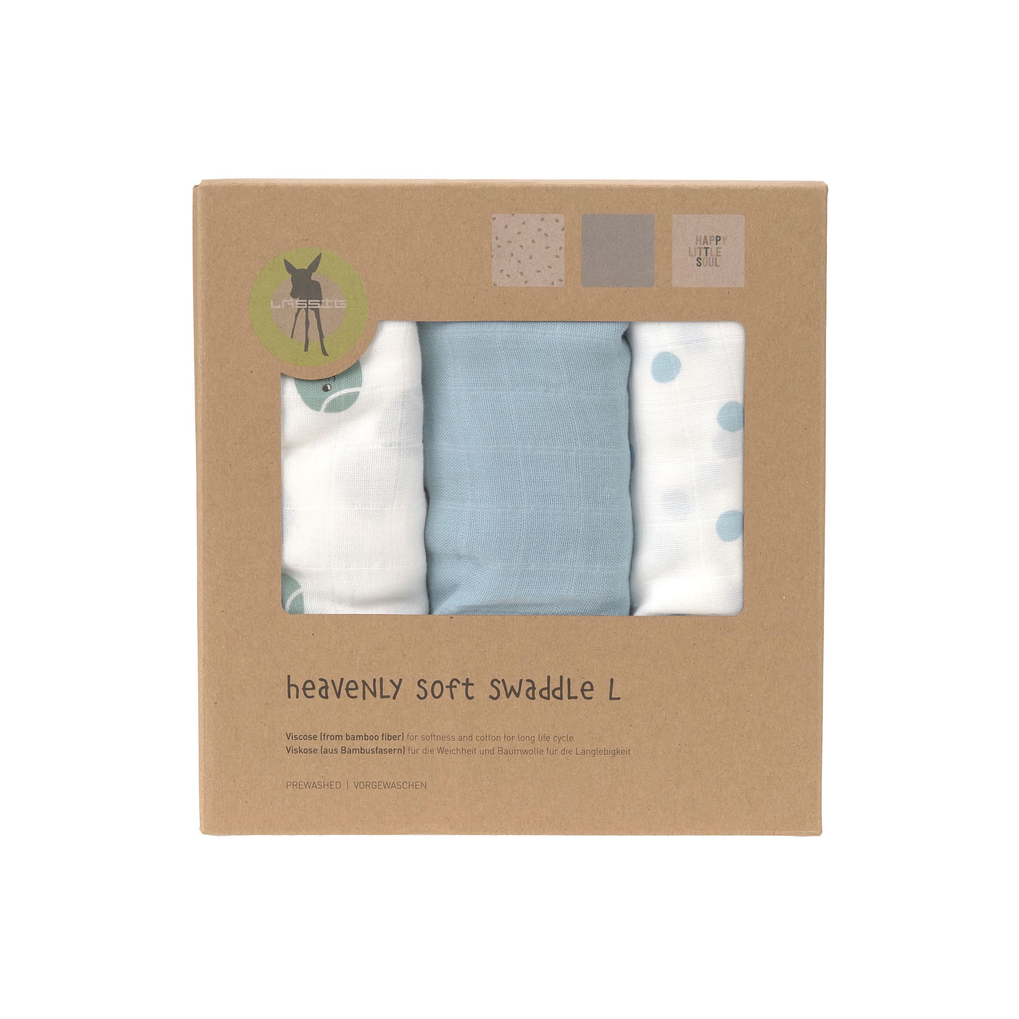 Mulltücher Set Tiny Team Pale Blue