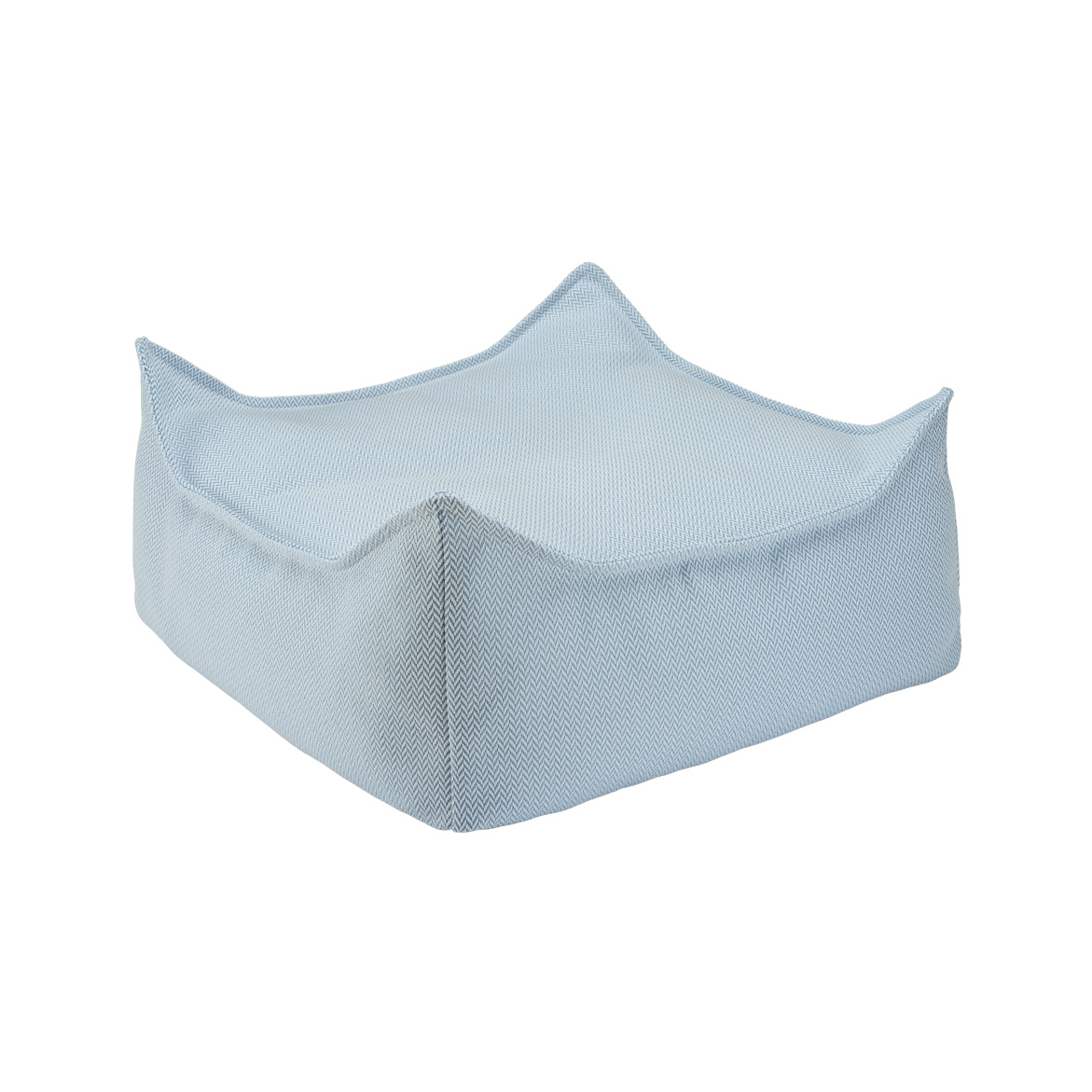 Sitzsack Ottoman Outdoor Azure Sitzsack Ottoman Outdoor Azure