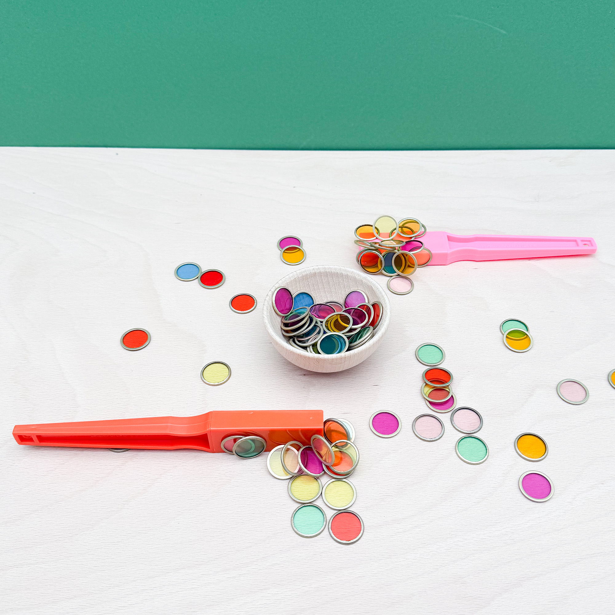 Magnetstab Set mit 100 Chips