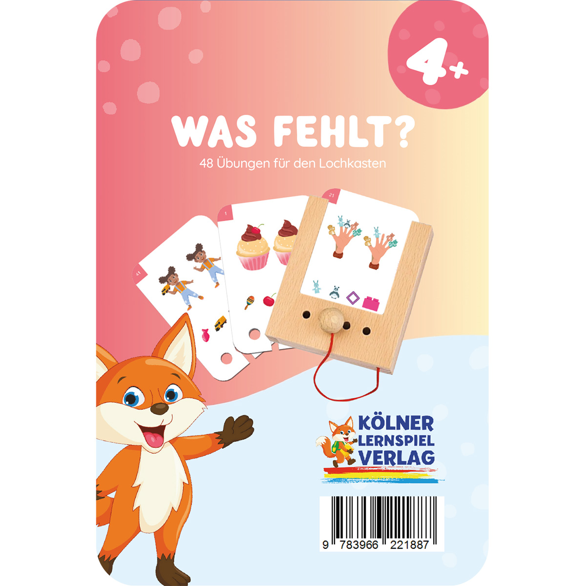 Lochkasten Kartensatz 4+ Was fehlt? Lochkasten Kartensatz 4+ Was fehlt?