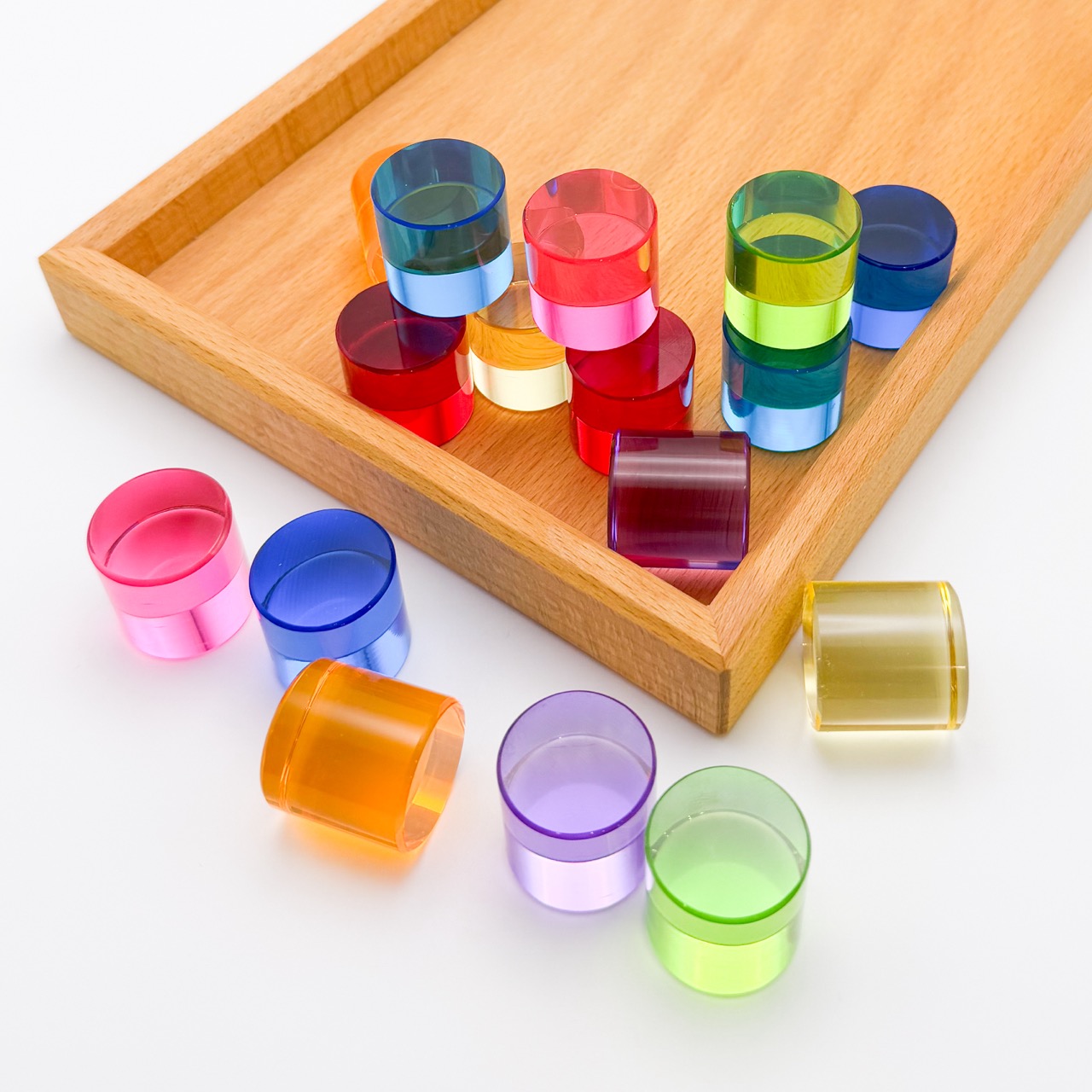 Lichtbauzylinder Set 16tlg.