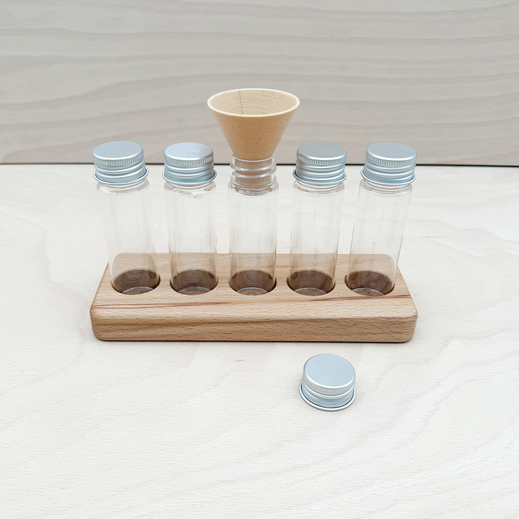 Mischstation mit 5 Fläschchen