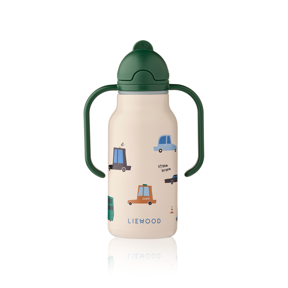 Trinkflasche Kimmi 250ml Cars / Sandy