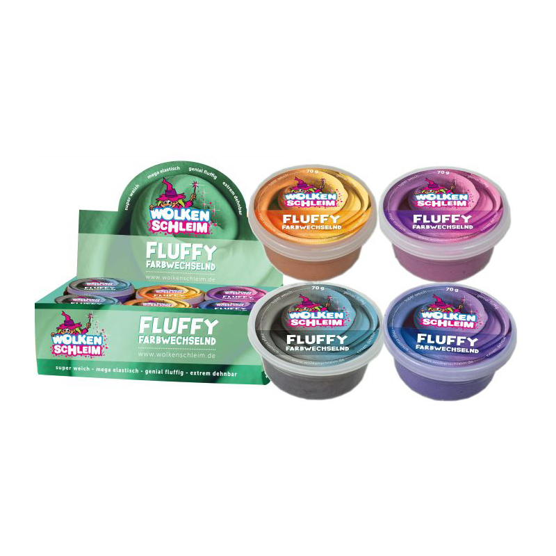 Wolkenschleim Fluffy Farbwechselnd Wolkenschleim Fluffy Farbwechselnd