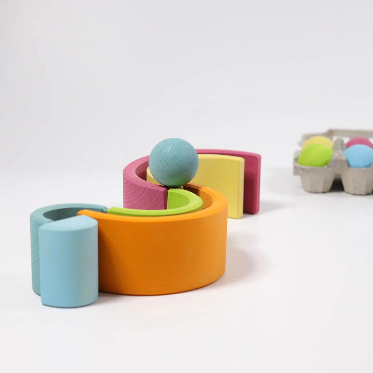 Mittlerer Regenbogen Pastell