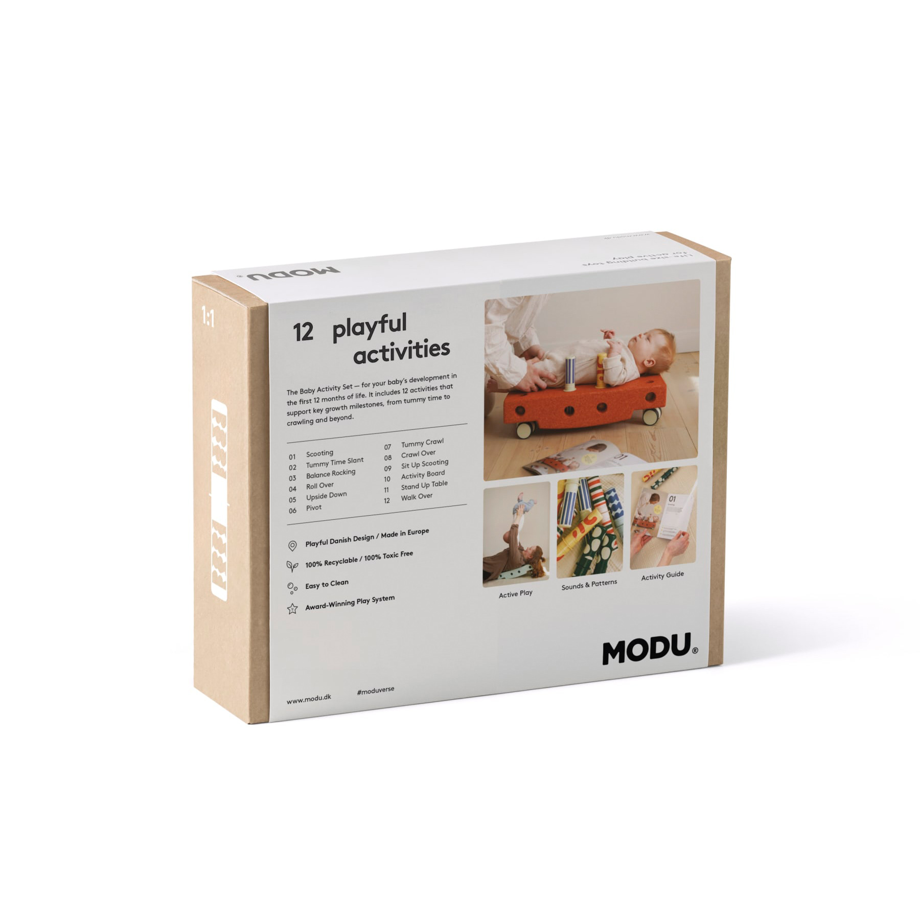 Baby Activity Set Burnt Orange