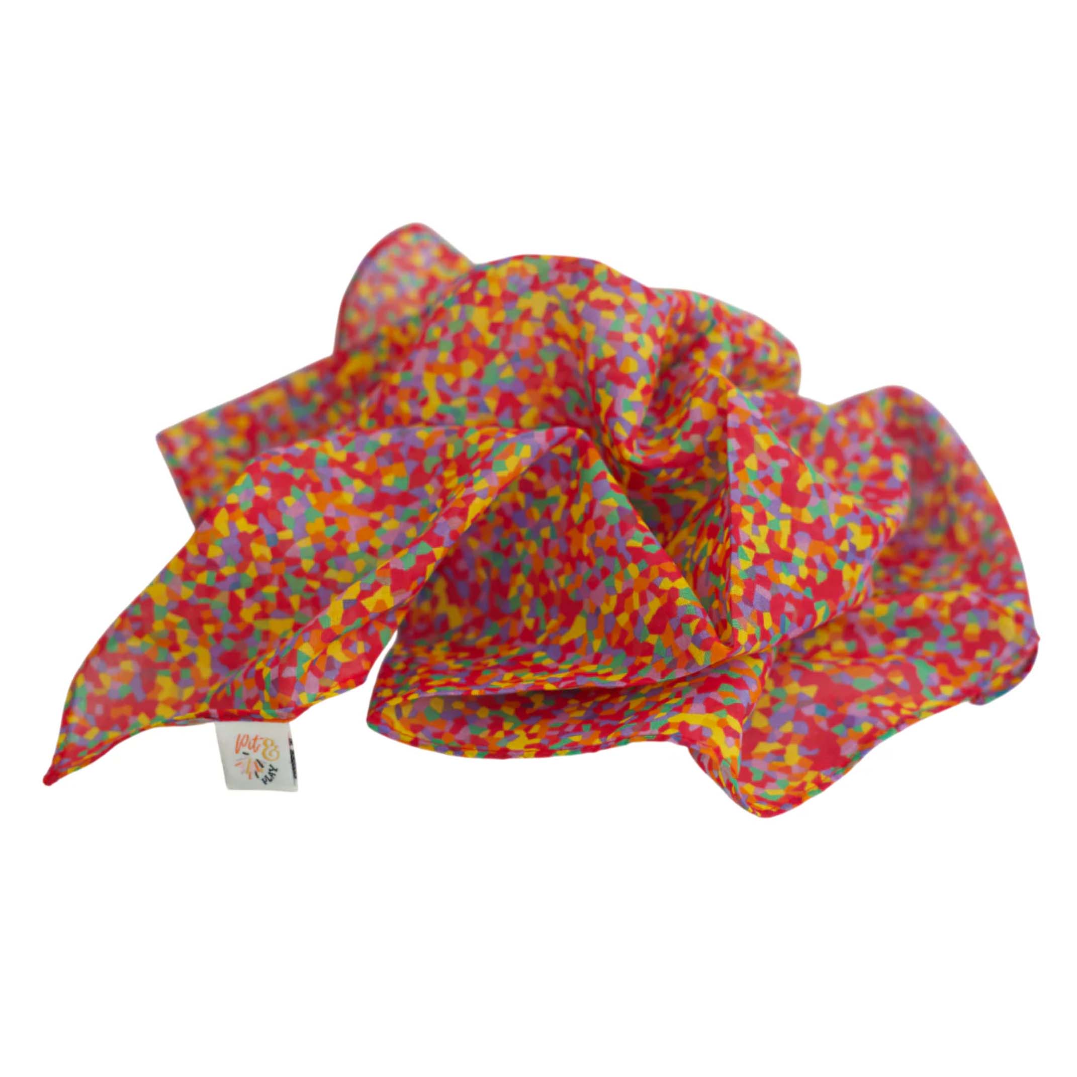 Spieltuch Super Confetti 75 x 75 cm