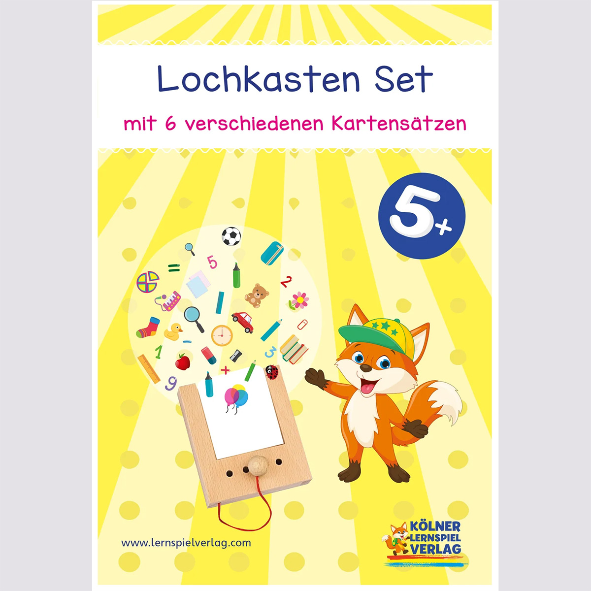 Lochkasten Starterset für 5-Jährige Lochkasten Starterset für 5-Jährige