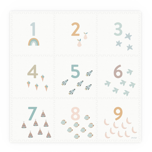 2 in 1 Spielmatte Numbers/Dots