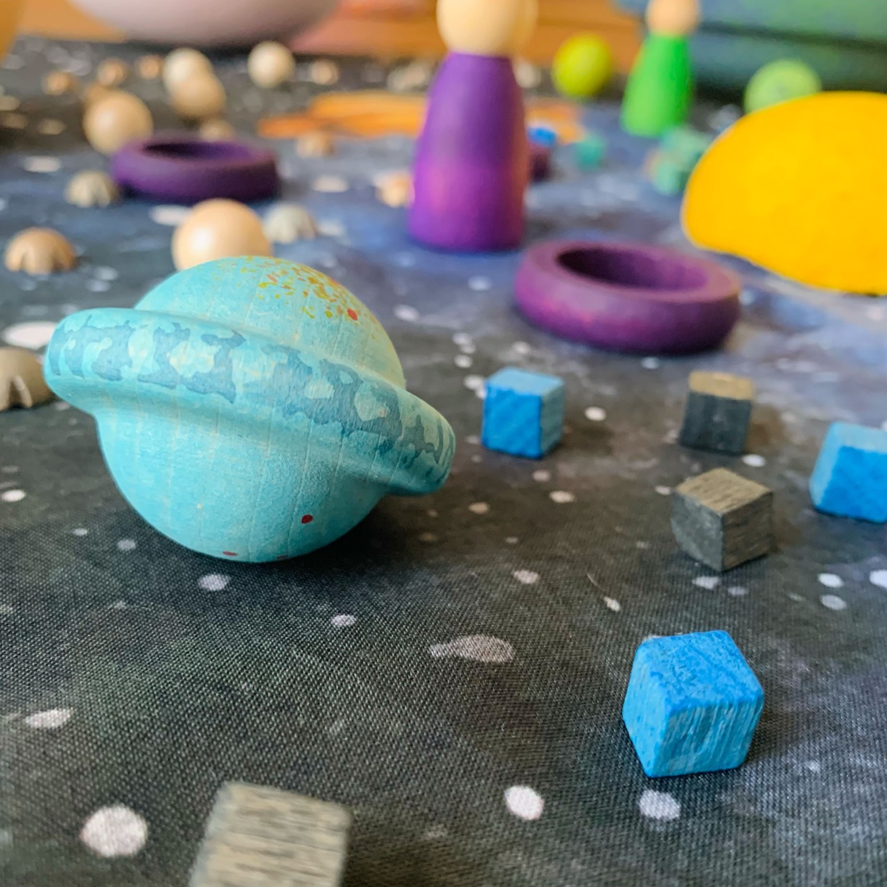 Spieltuch The Solar System 100 x 100 cm