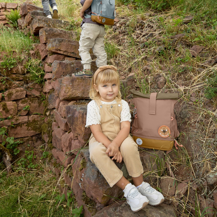 Rucksack Mini Rolltop Nature Hazelnut