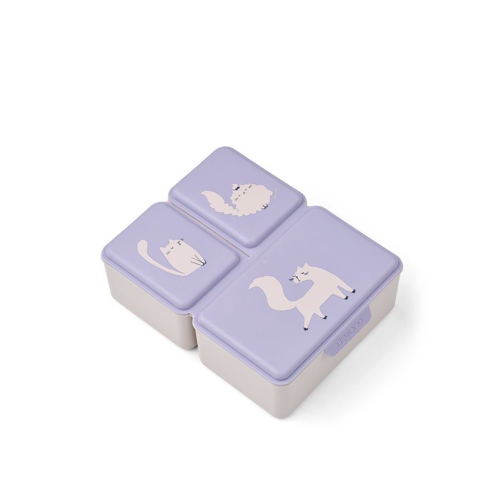 Jausenbox Driss Cat / Warm lilac