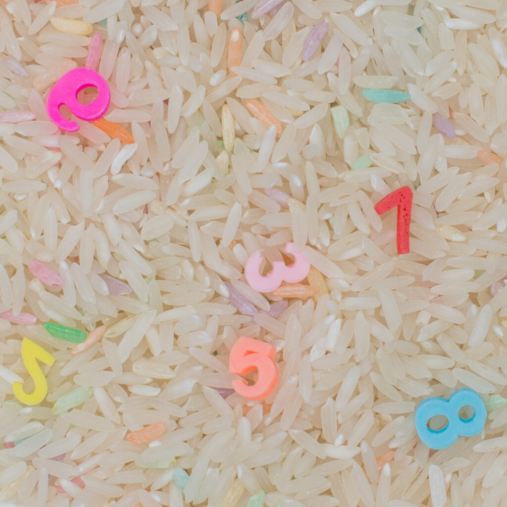 Spielreis Zahlen Mix 800g