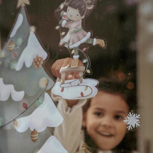 Fenster Sticker Weihnachtsbaum