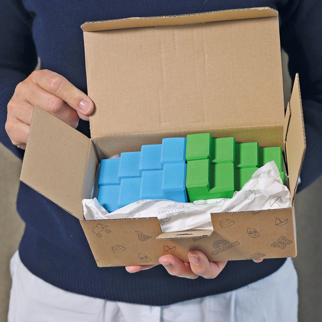 Treppendächer Regenbogen Classic