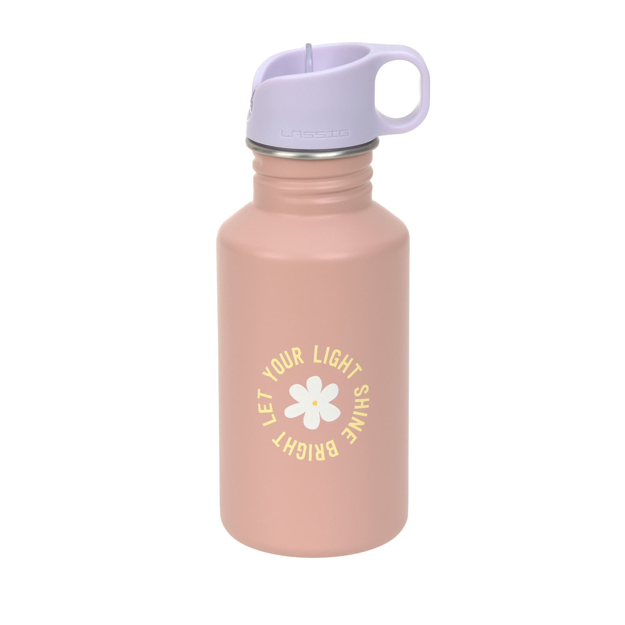 Edelstahl Trinkflasche Pattern Party Rosa