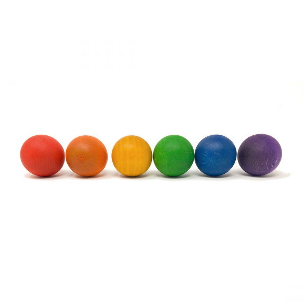 Holzspielzeug Set 6 Balls Holzspielzeug Set 6 Balls