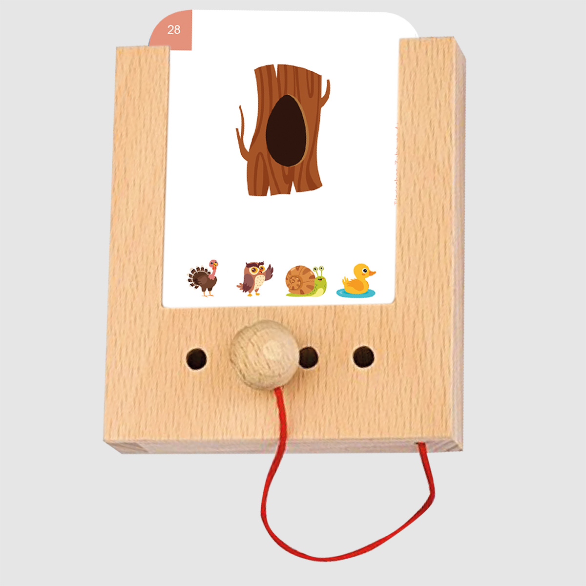 Lochkasten Kartensatz 4+ Tierisches Zuhause Lochkasten Kartensatz 4+ Tierisches Zuhause