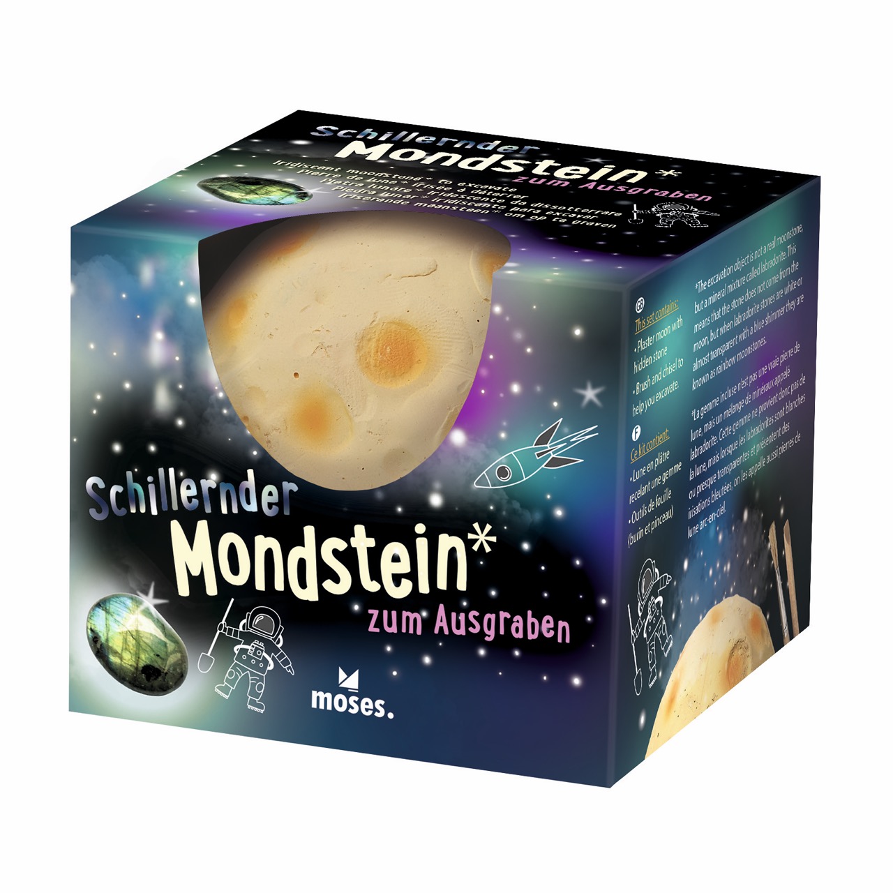 Mondstein zum Ausgraben