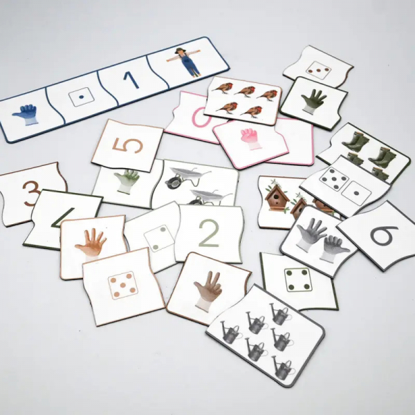 Magnetisches Lernpuzzle Ich lerne zu zählen Magnetisches Lernpuzzle Ich lerne zu zählen