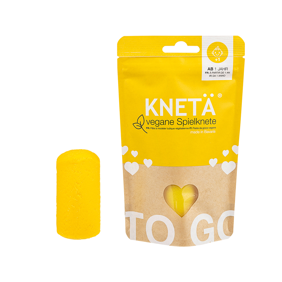 Vegane Knete 100g Gelb Vegane Knete 100g Gelb