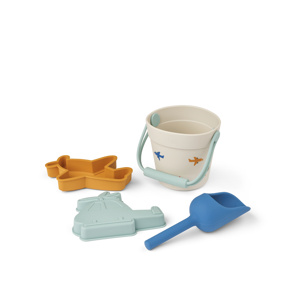 Sandspielzeug Set Kit Mini Aviator / Ecru