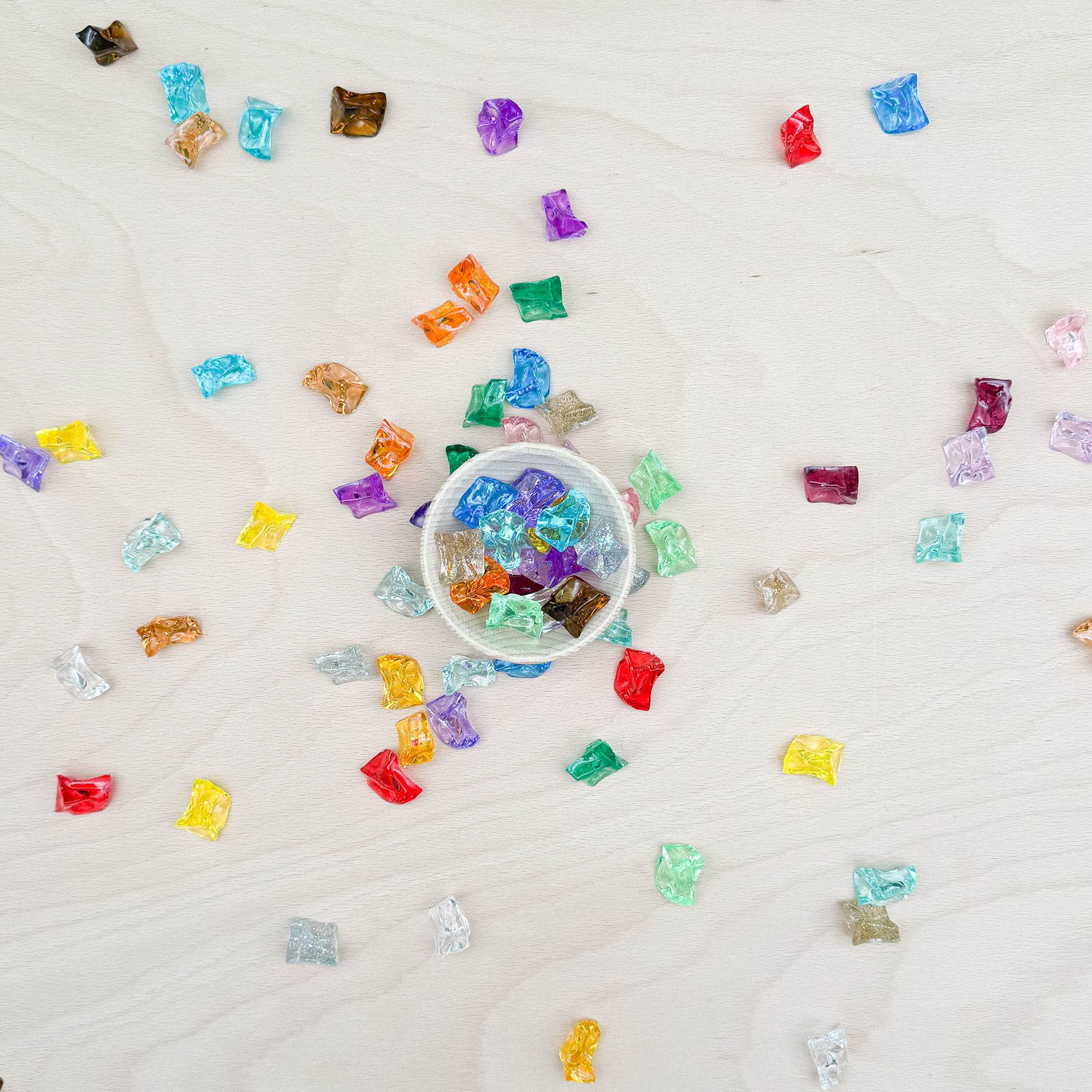 Legesteine 4 Elemente Feuer, Wasser, Erde, Luft