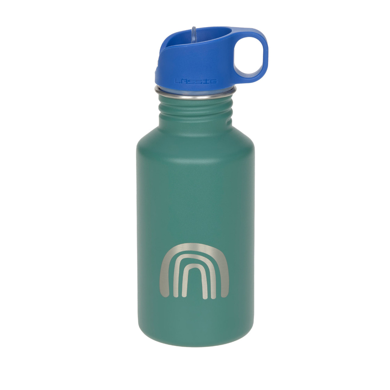 Edelstahl Trinkflasche Little Gang 500ml Regenbogen Grün Edelstahl Trinkflasche Little Gang 500ml Regenbogen Grün