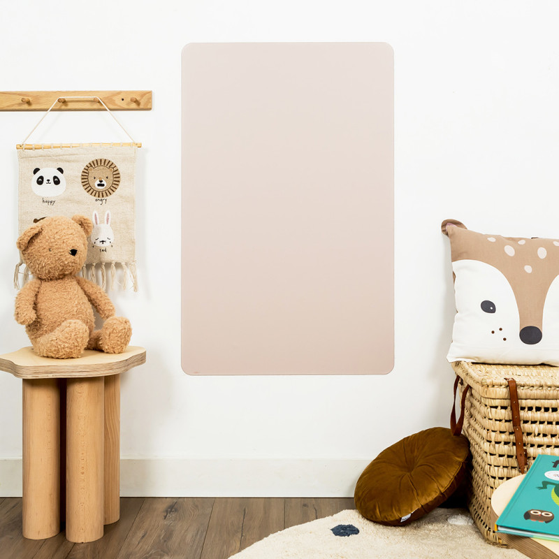 Magnetische Tafel Rosa/Beige Gr. M Magnetische Tafel Rosa/Beige Gr. M