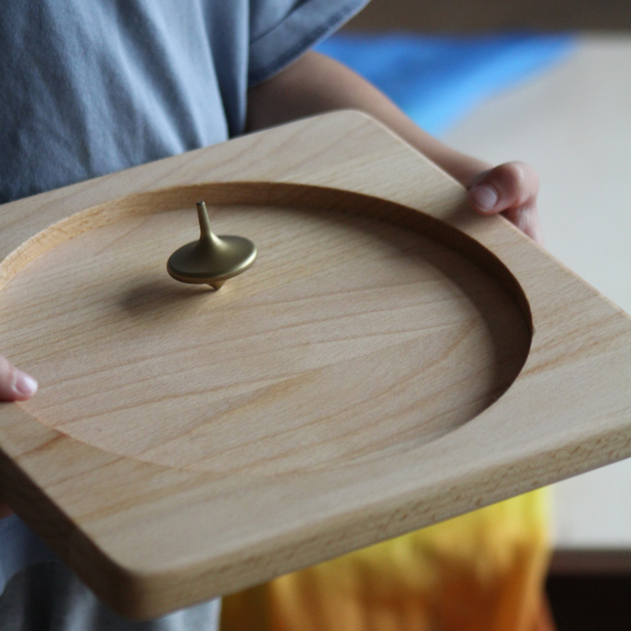 Kreiselbrett und Kreisel