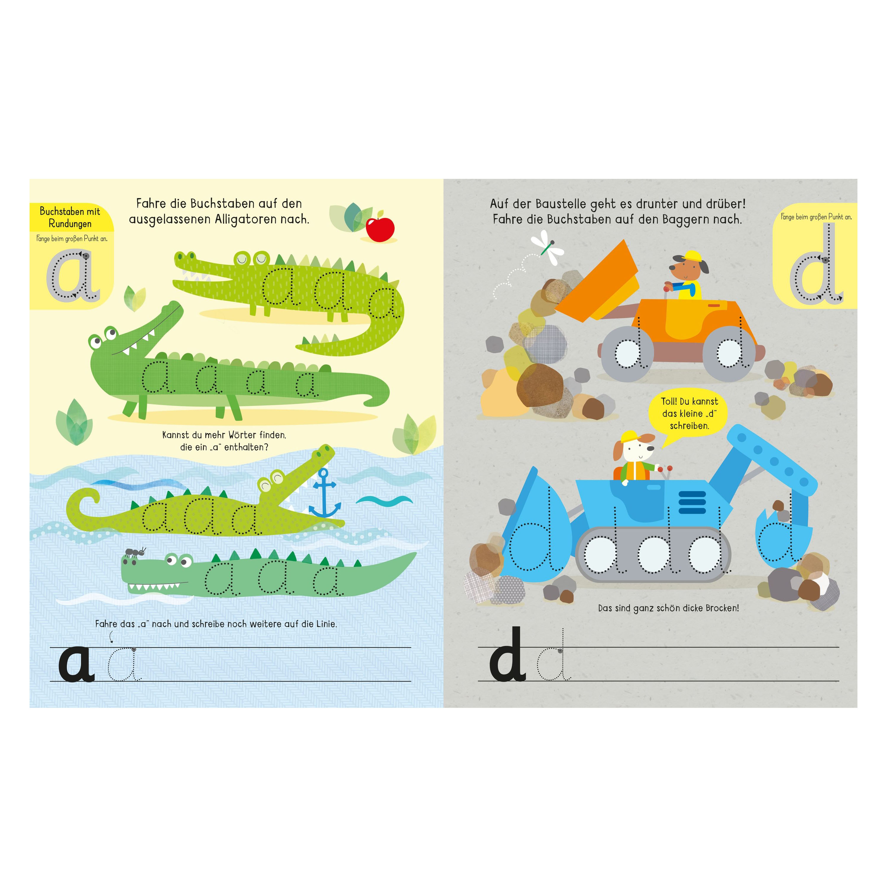 Mein Wisch-und-Weg Buch: Kleinbuchstaben