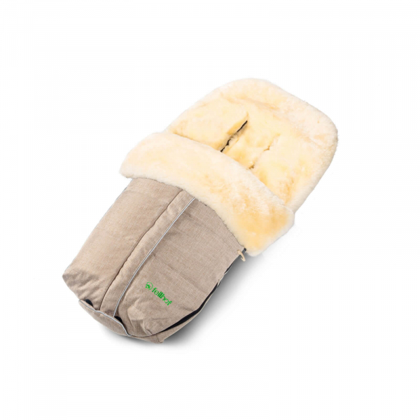 Kinderwagenfellsack Wengen Beige Melange