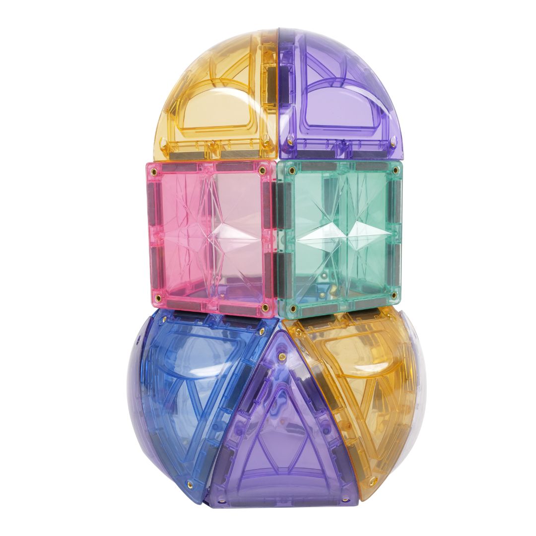 Magnetbausteine Kuppel Set Pastell 34tlg. Magnetbausteine Kuppel Set Pastell 34tlg.