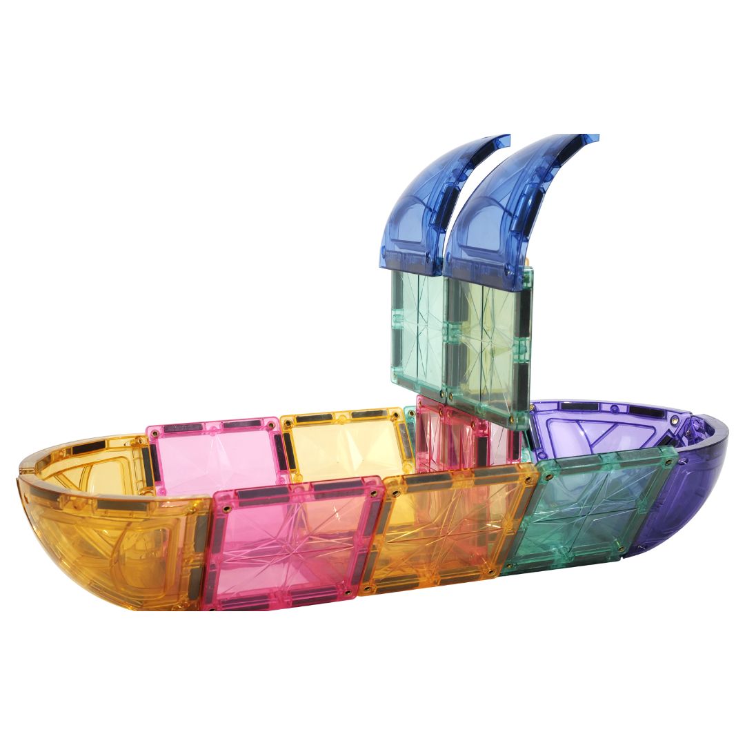 Magnetbausteine Kuppel Set Pastell 34tlg. Magnetbausteine Kuppel Set Pastell 34tlg.