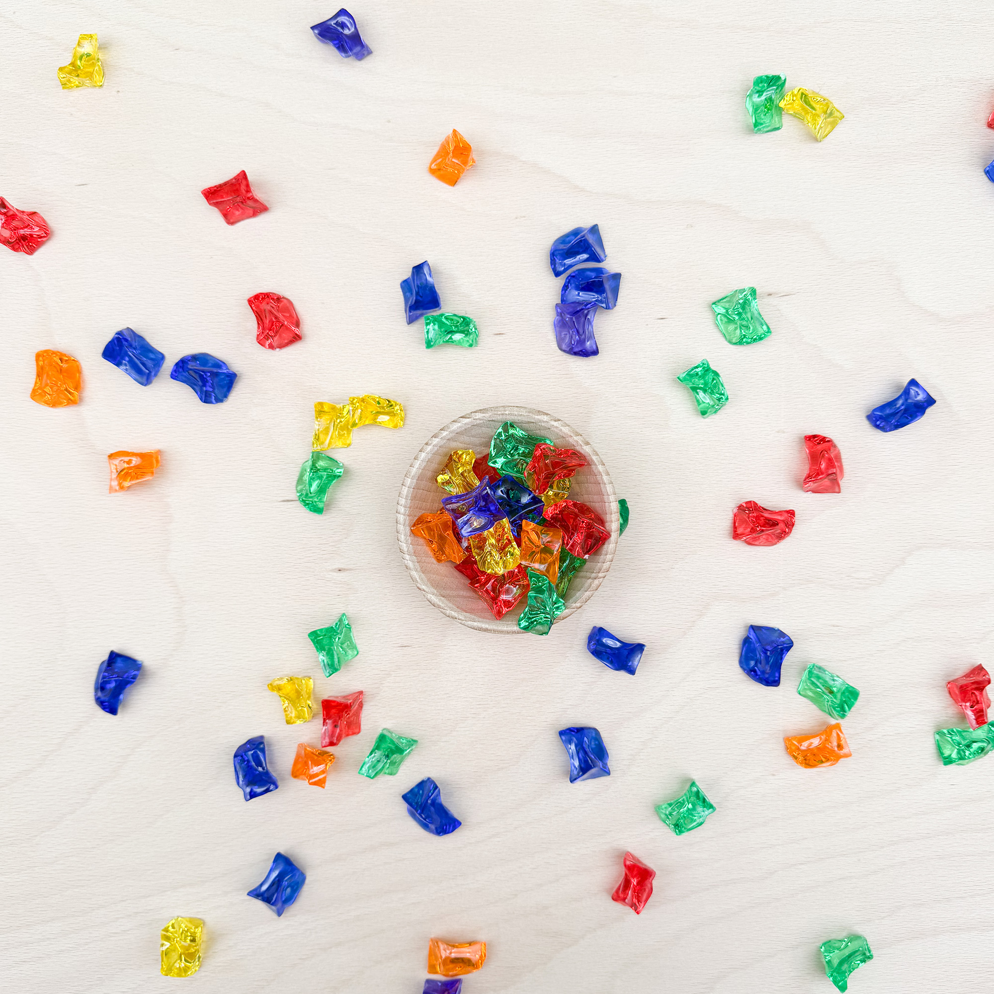 180 Legesteine Regenbogen