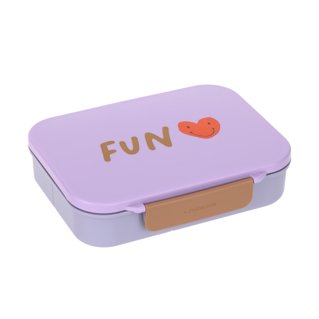 Bento Lunchbox Little Gang Herz Lila Bento Lunchbox Little Gang Herz Lila