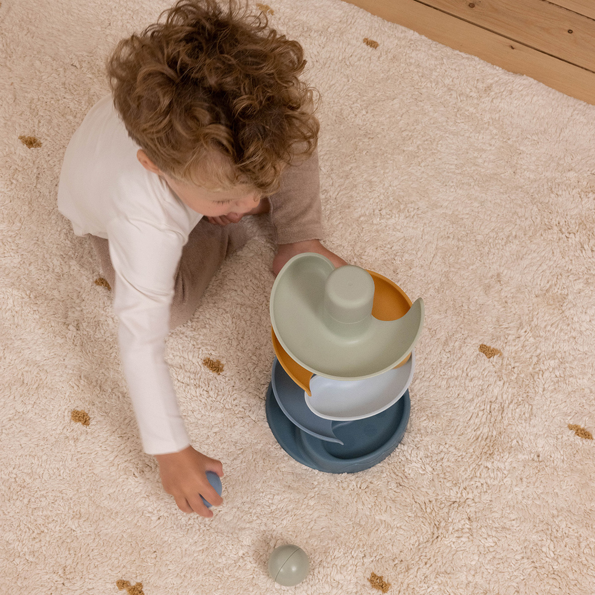Spiralturm Blau Spiralturm Blau