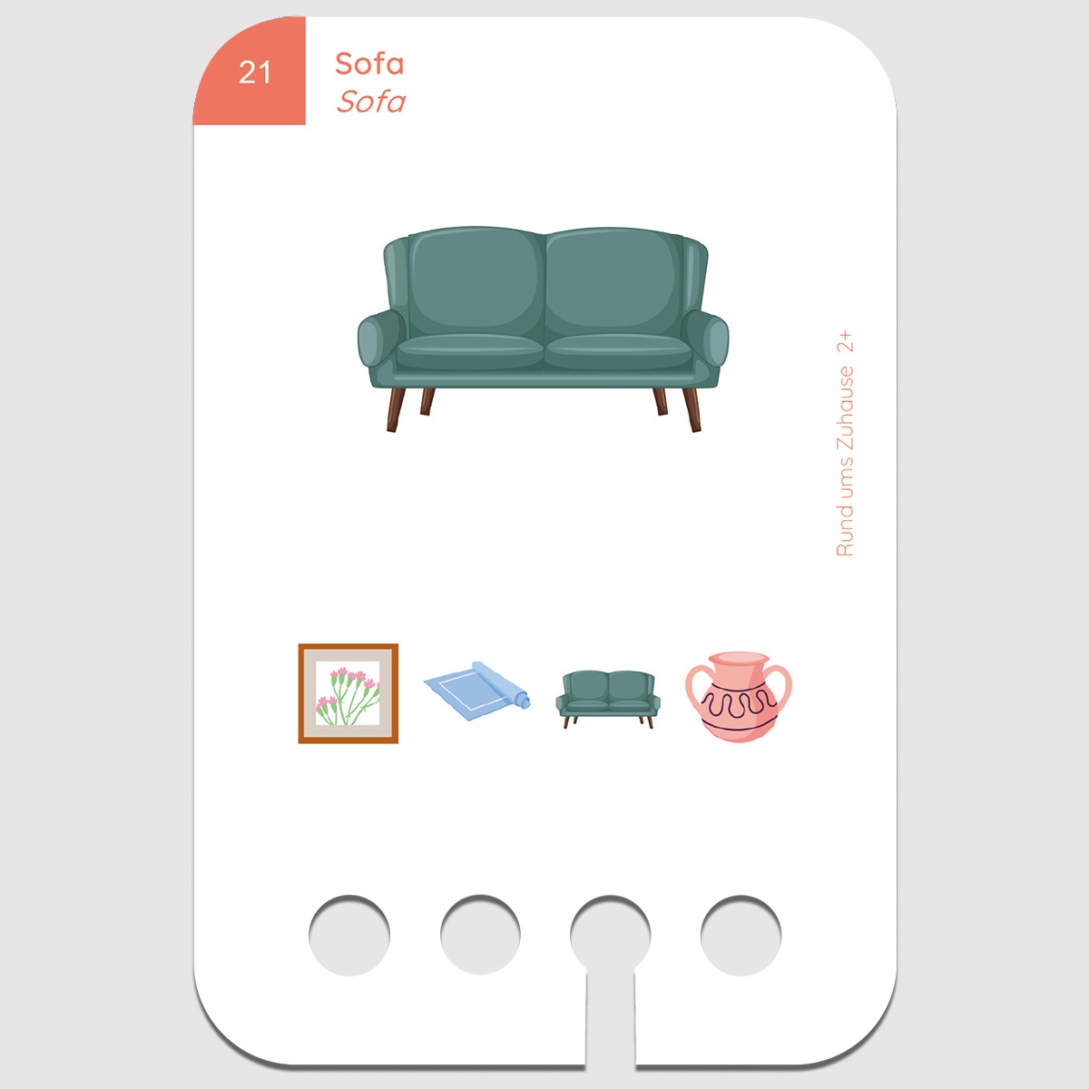 Lochkasten Kartensatz 2+ Rund ums Zuhause Lochkasten Kartensatz 2+ Rund ums Zuhause