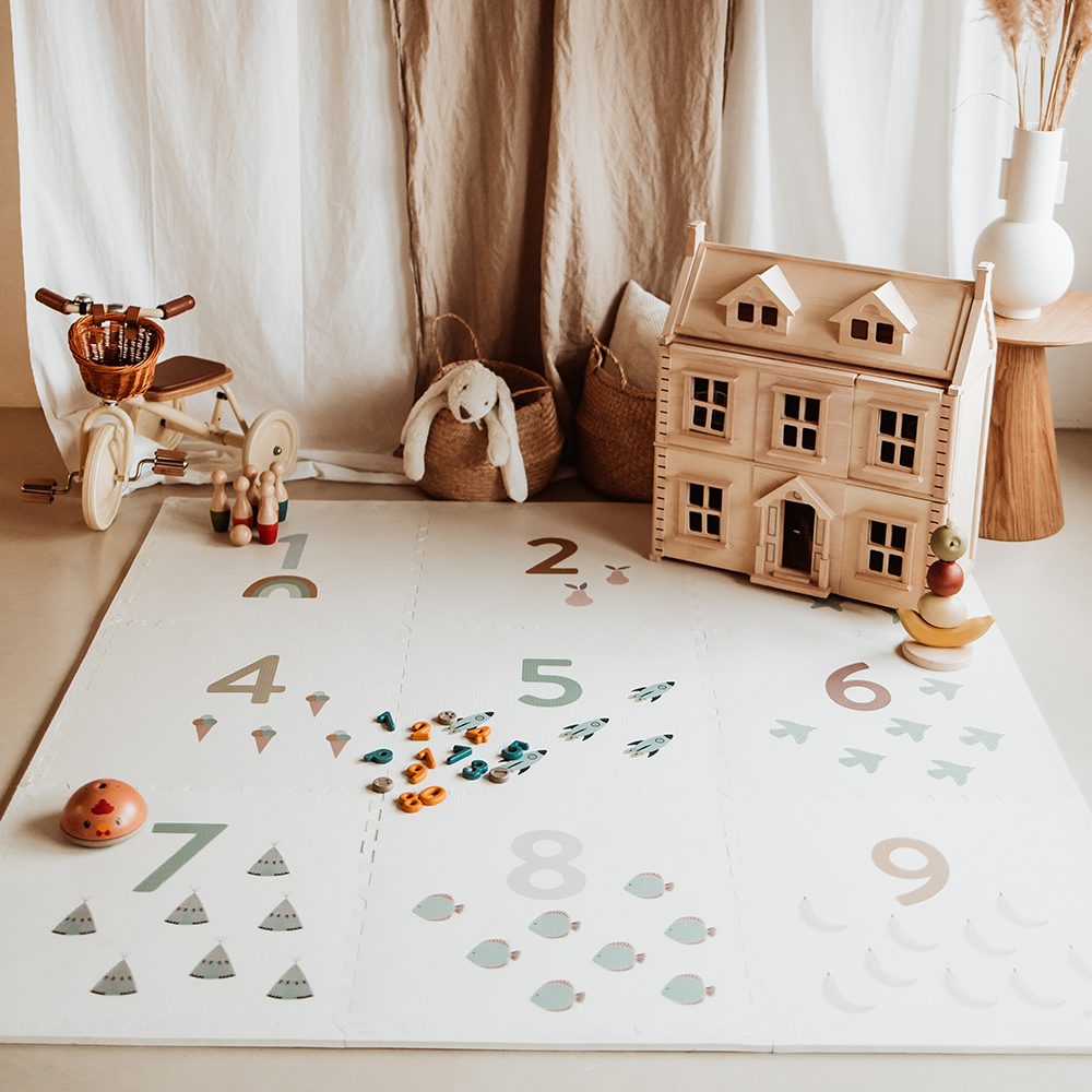 2 in 1 Spielmatte Numbers/Dots 2 in 1 Spielmatte Numbers/Dots