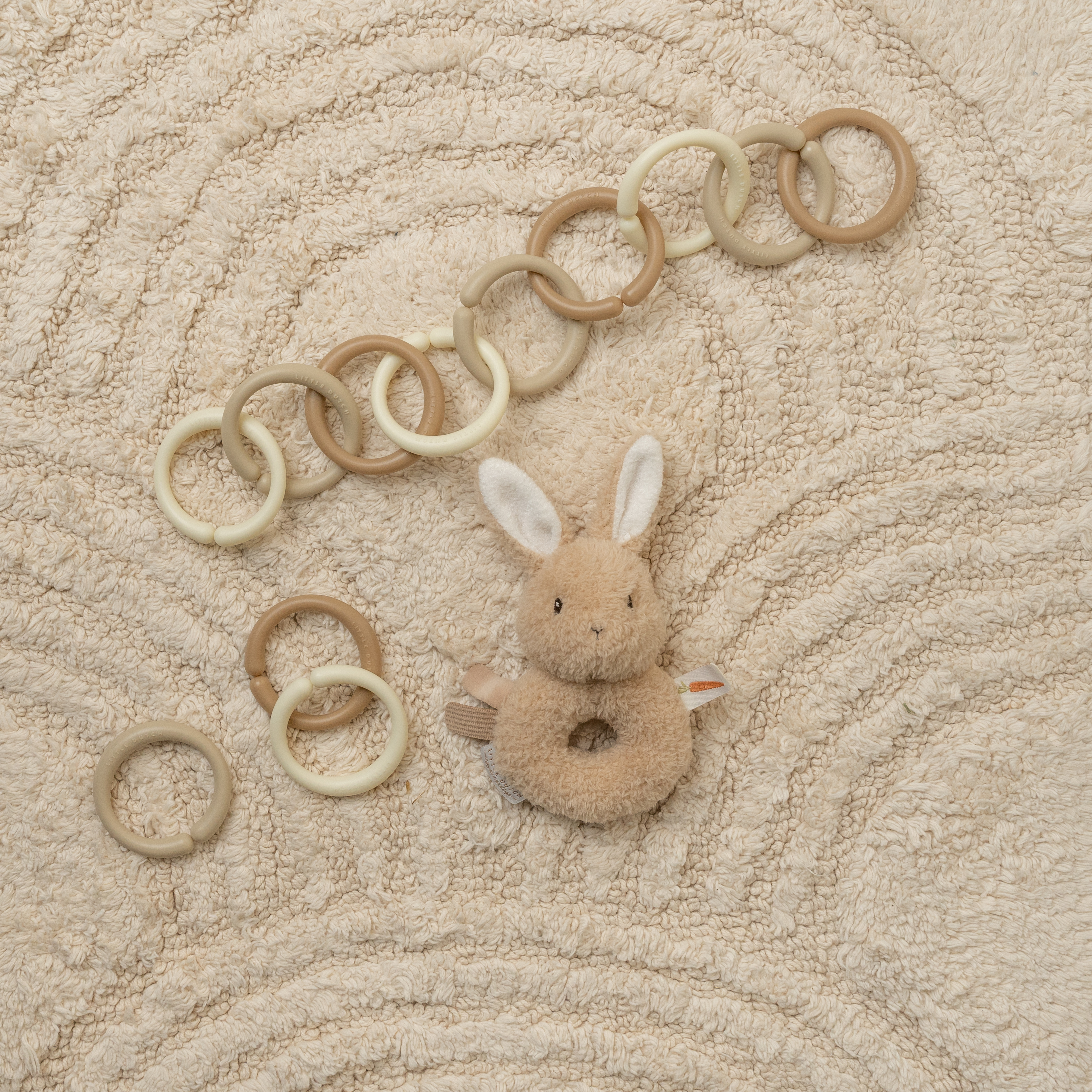 Spielringe Little Loops Beige Spielringe Little Loops Beige
