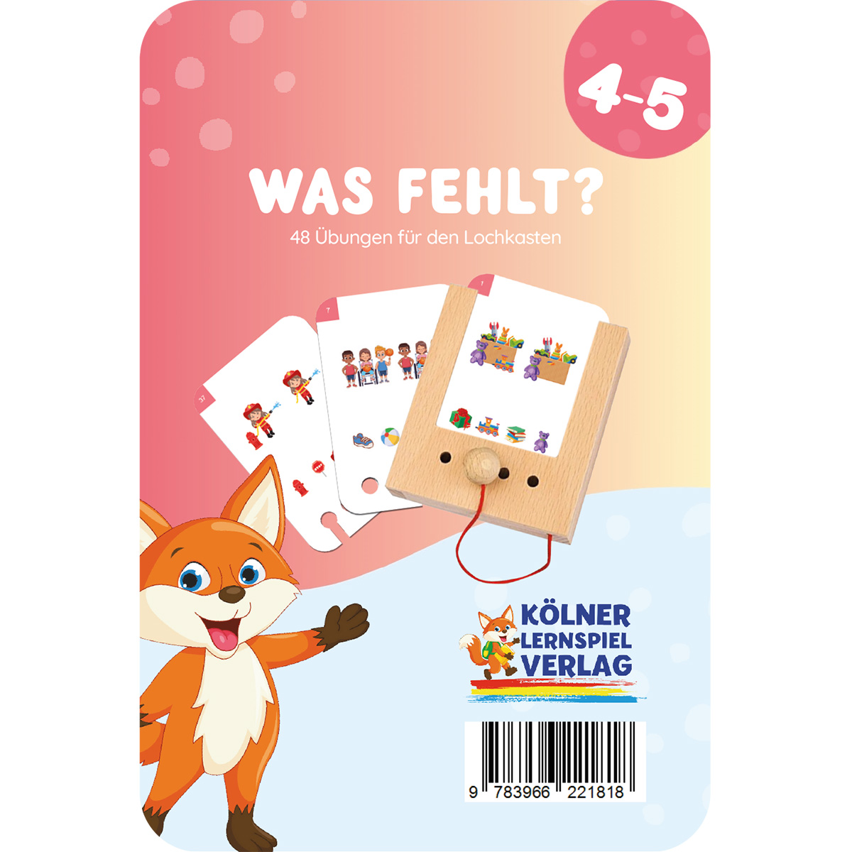 Lochkasten Kartensatz 4-5 Was fehlt? Lochkasten Kartensatz 4-5 Was fehlt?