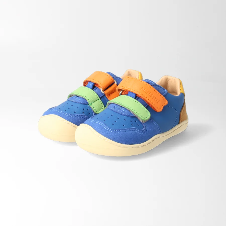 Sneaker anurafroschSTYLE Baby seeblau