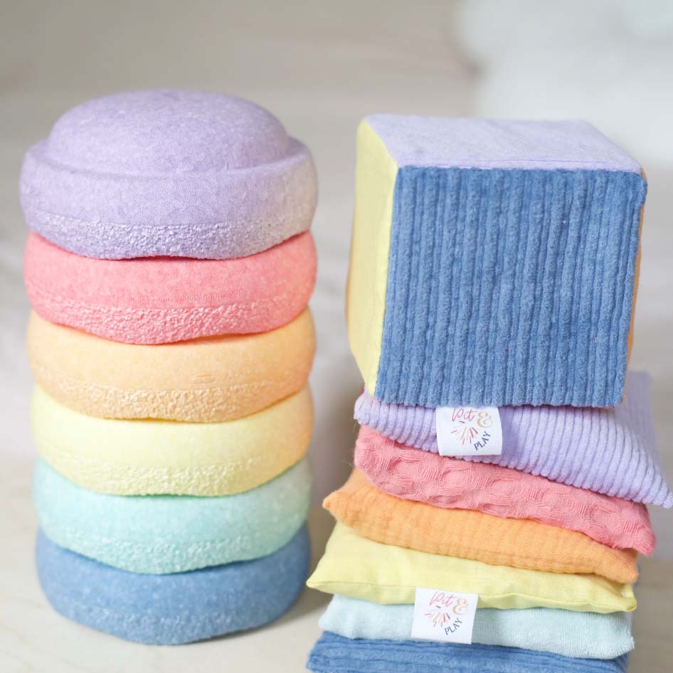 Spielwürfel Pastell