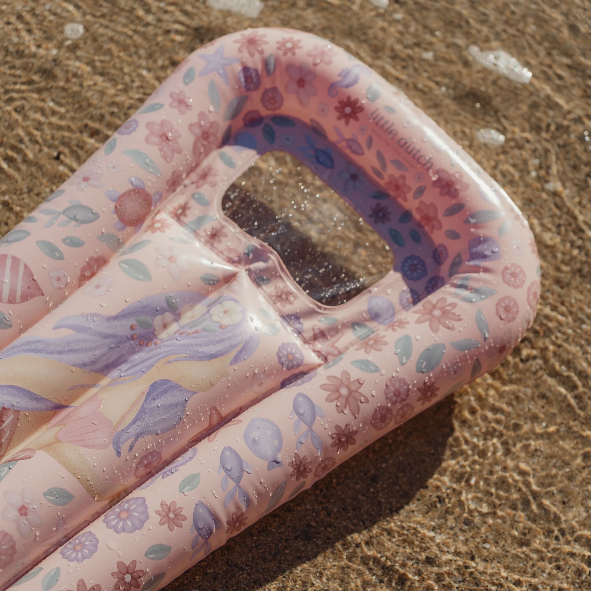 Luftmatratze mit Flosse Dreamy Mermaid