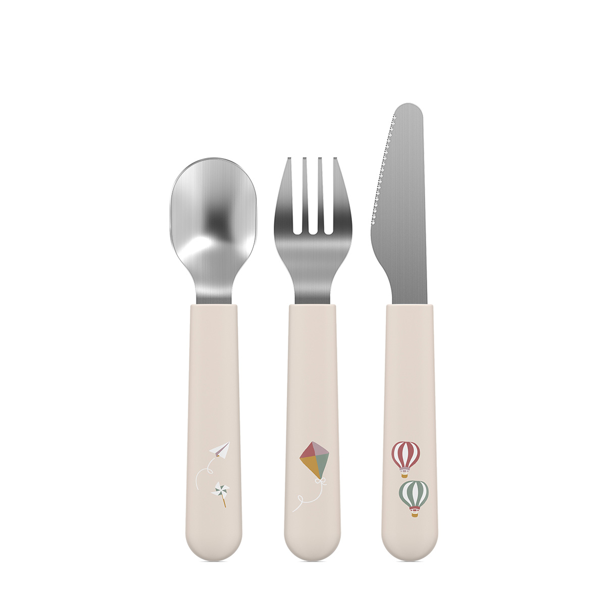 Kinder-Besteckset Mio 3-tlg. Sunshine & Rainbow Kinder-Besteckset Mio 3-tlg. Sunshine & Rainbow